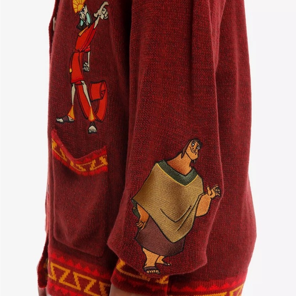 Disney The Emperor's New Groove Character Cardigan Hot Topic - Picture 5 of 5